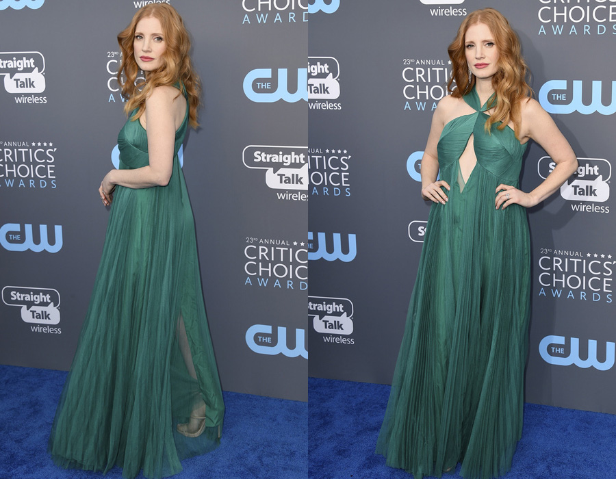 第23屆美國(guó)評(píng)論家選擇獎(jiǎng)紅毯秀的最美瞬間（組圖）