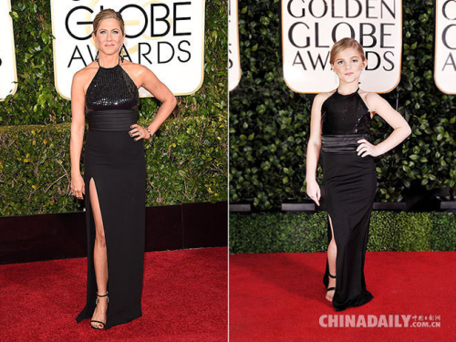 童版金球獎紅毯來了！小喬治·克魯尼夫婦萌翻