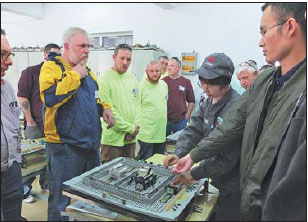 Train line to Europe spurs opening-up