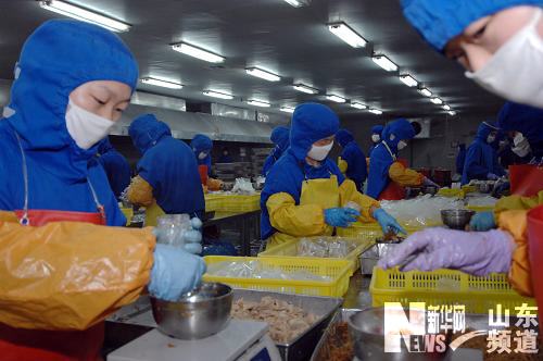 山東威海：強(qiáng)震后加大對(duì)日本食品出口